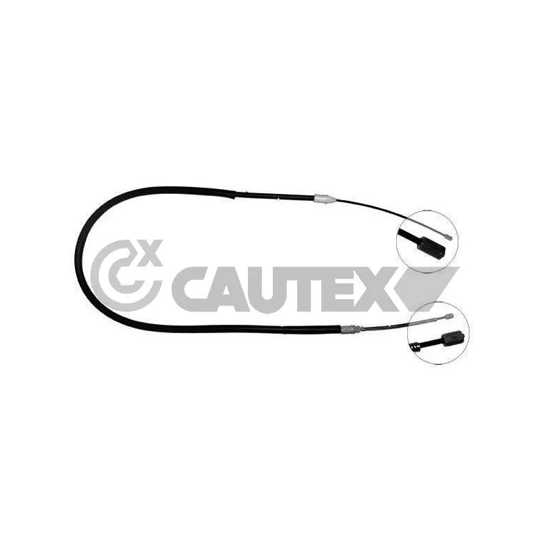 Tirette à câble, frein de stationnement CAUTEX 028328