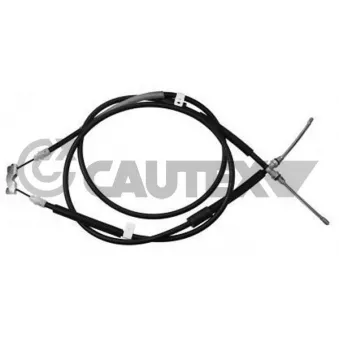 Câble d'accélération CAUTEX 028331