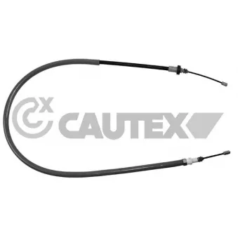 Tirette à câble, frein de stationnement CAUTEX 028333