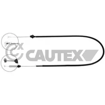 Câble d'accélération CAUTEX 028334