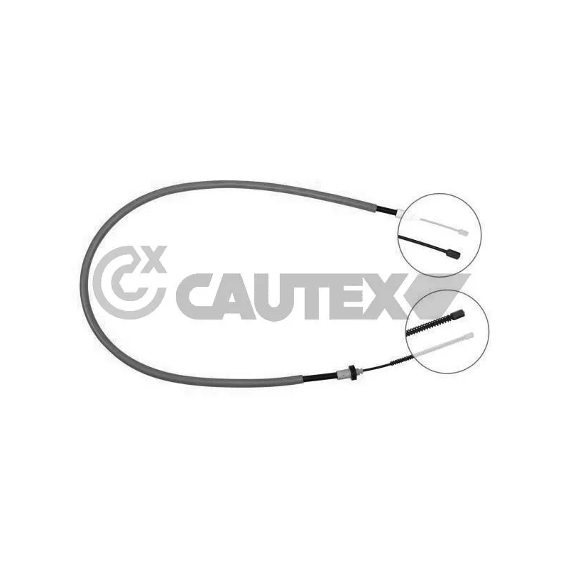 Tirette à câble, frein de stationnement CAUTEX 028344