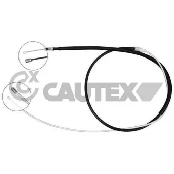 Tirette à câble, frein de stationnement CAUTEX 028358