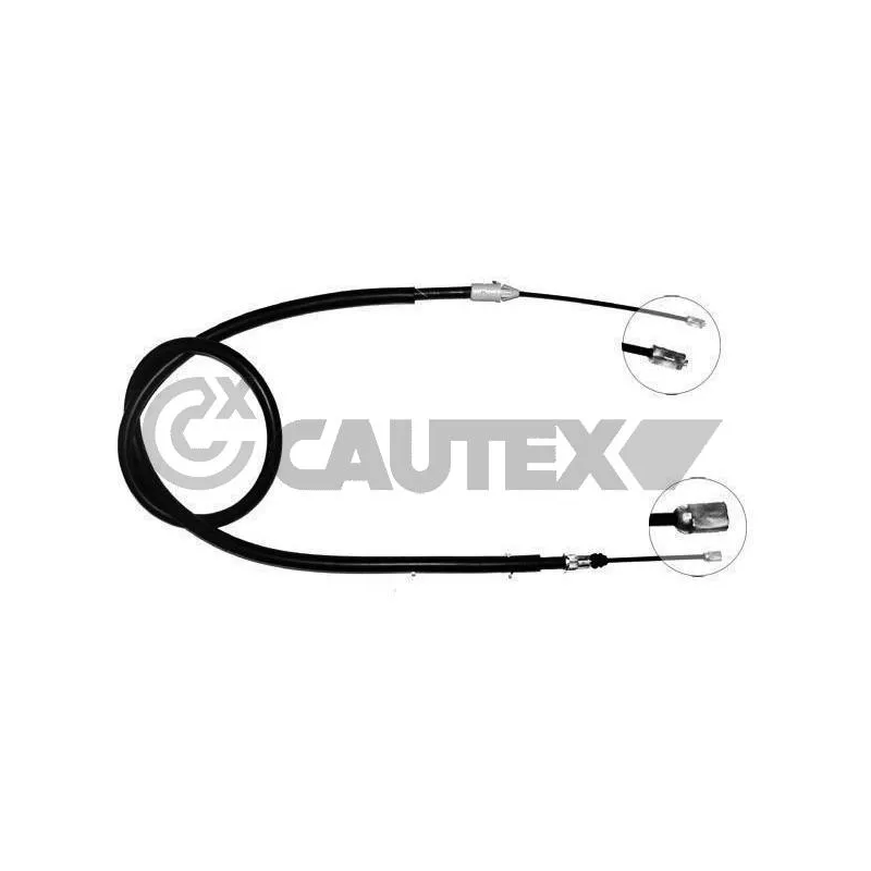 Tirette à câble, frein de stationnement CAUTEX 028361