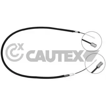 Tirette à câble, frein de stationnement CAUTEX 028362