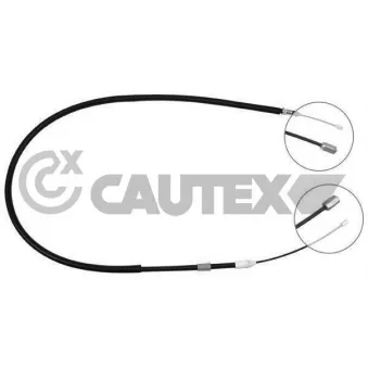 Tirette à câble, frein de stationnement CAUTEX 028363