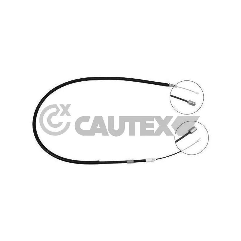 Tirette à câble, frein de stationnement CAUTEX 028363