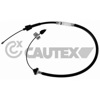 Tirette à câble, commande d'embrayage CAUTEX 028373