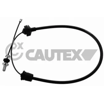 Tirette à câble, commande d'embrayage CAUTEX 028383