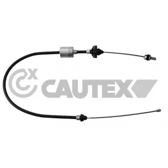 Tirette à câble, commande d'embrayage CAUTEX 028387
