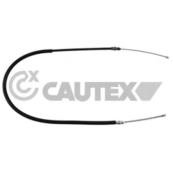 Tirette à câble, frein de stationnement CAUTEX 028419