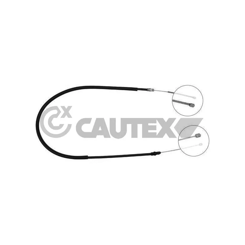 Tirette à câble, frein de stationnement CAUTEX 028420