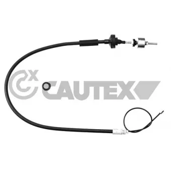 Tirette à câble, commande d'embrayage CAUTEX 028439