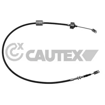 Tirette à câble, commande d'embrayage CAUTEX 028441
