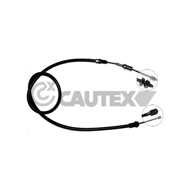 Tirette à câble, commande d'embrayage CAUTEX 028443
