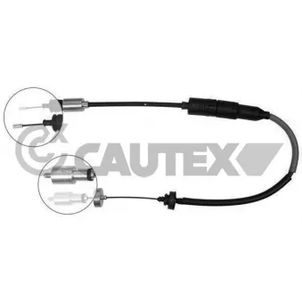 Tirette à câble, commande d'embrayage CAUTEX 028449