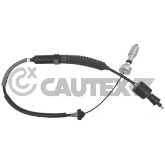 Tirette à câble, commande d'embrayage CAUTEX 028450