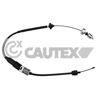 Tirette à câble, commande d'embrayage CAUTEX 028453