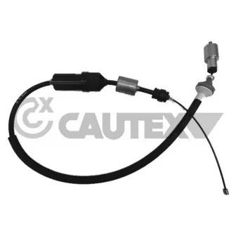 Tirette à câble, commande d'embrayage CAUTEX 028457