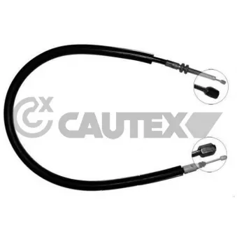 Tirette à câble, frein de stationnement CAUTEX 028463