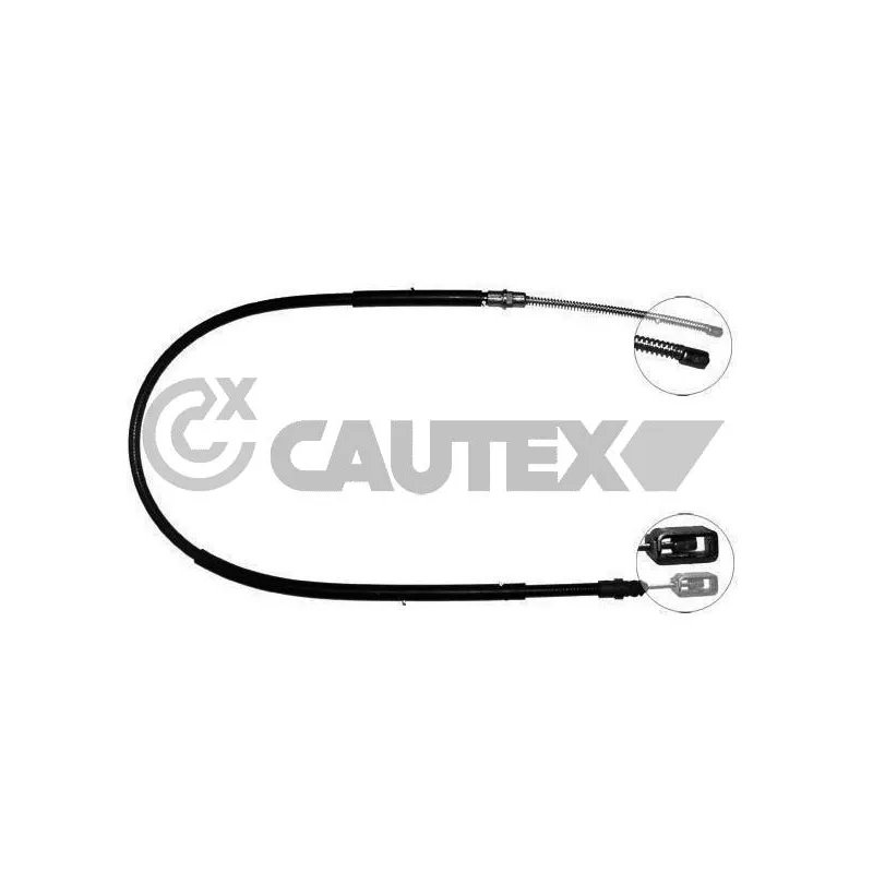 Tirette à câble, frein de stationnement CAUTEX 028472