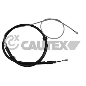 Tirette à câble, frein de stationnement CAUTEX 028480