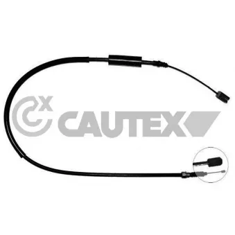 Tirette à câble, frein de stationnement CAUTEX 028483