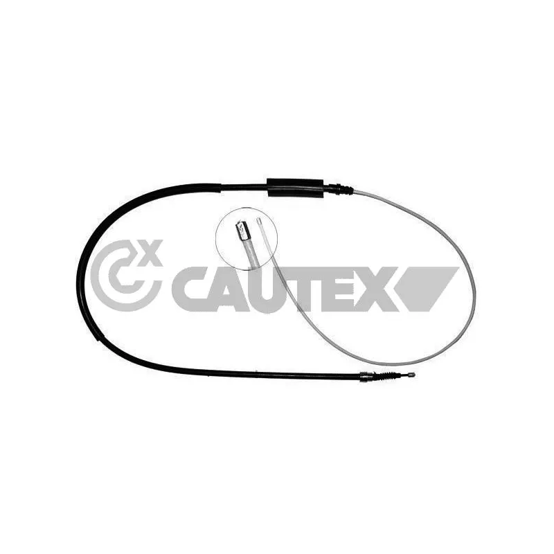 Tirette à câble, frein de stationnement CAUTEX 028484