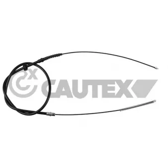Tirette à câble, frein de stationnement CAUTEX 028485