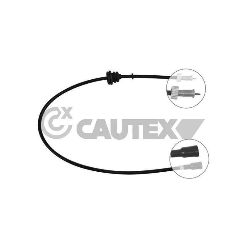 Câble flexible de commande de compteur CAUTEX 030157