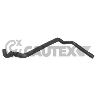 Tuyau, échangeur de chaleur (chauffage) CAUTEX 031166