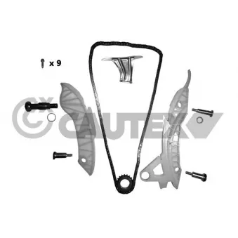 Kit de distribution par chaîne CAUTEX 031672