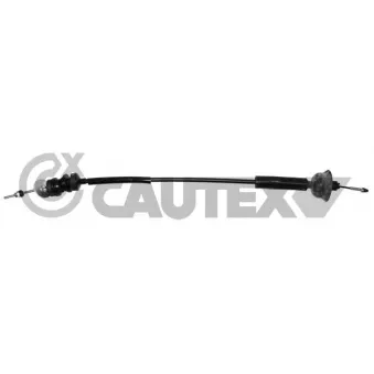 Tirette à câble, commande d'embrayage CAUTEX 031751