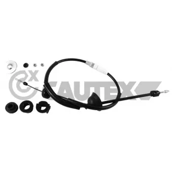 Tirette à câble, commande d'embrayage CAUTEX 031753