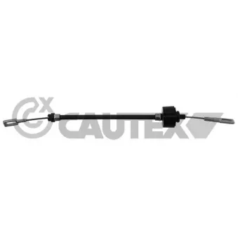Tirette à câble, commande d'embrayage CAUTEX 033481