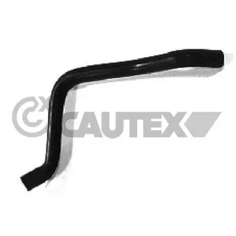 Tuyauterie, vanne EGR CAUTEX 035058