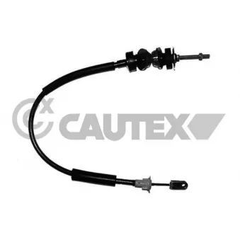 Tirette à câble, commande d'embrayage CAUTEX 035138
