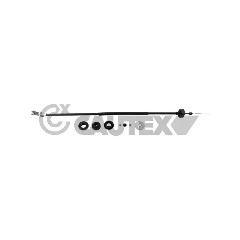 Tirette à câble, commande d'embrayage CAUTEX 035139