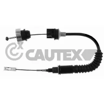 Tirette à câble, commande d'embrayage CAUTEX 035504