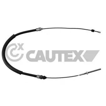 Tirette à câble, frein de stationnement CAUTEX 035808