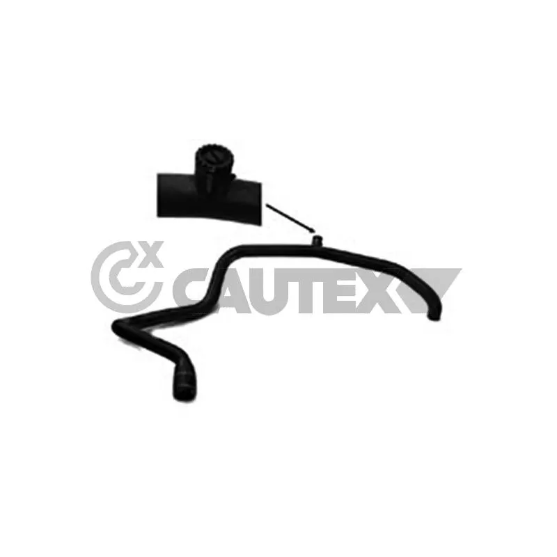 Durite de radiateur CAUTEX 036024