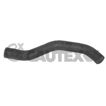 Tuyauterie, vanne EGR CAUTEX 036396