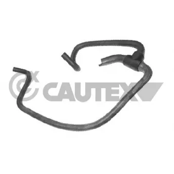 Tuyau, échangeur de chaleur (chauffage) CAUTEX 036466
