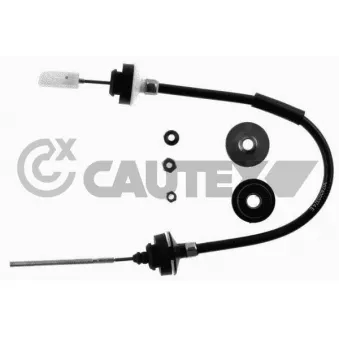 Tirette à câble, commande d'embrayage CAUTEX 036570