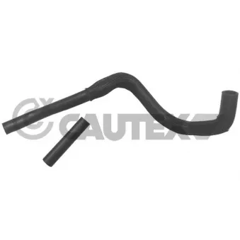 Tuyau, échangeur de chaleur (chauffage) CAUTEX 036698