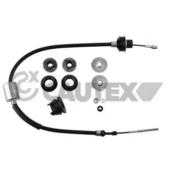 Tirette à câble, commande d'embrayage CAUTEX 038053