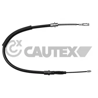 Tirette à câble, frein de stationnement CAUTEX 038206