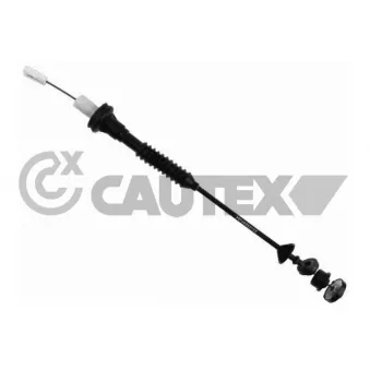 Tirette à câble, commande d'embrayage CAUTEX 038213