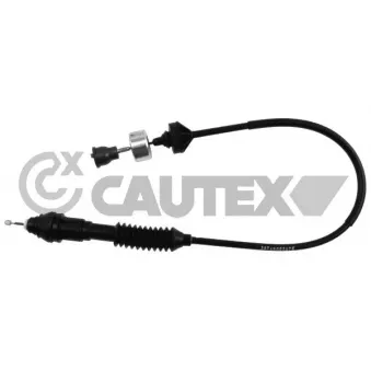 Tirette à câble, commande d'embrayage CAUTEX 038219