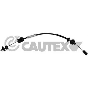 Tirette à câble, commande d'embrayage CAUTEX 038222