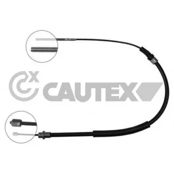 Tirette à câble, frein de stationnement CAUTEX 038241
